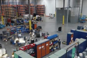 Warehouse operations in action